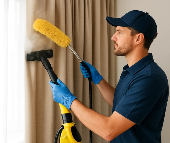 Emergency same-day curtain stain removal minto-nsw Matty Curtain Cleaning
