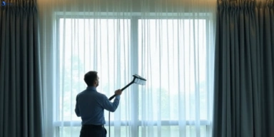Commercial curtain stain removal service minto-nsw hotels offices restaurants
